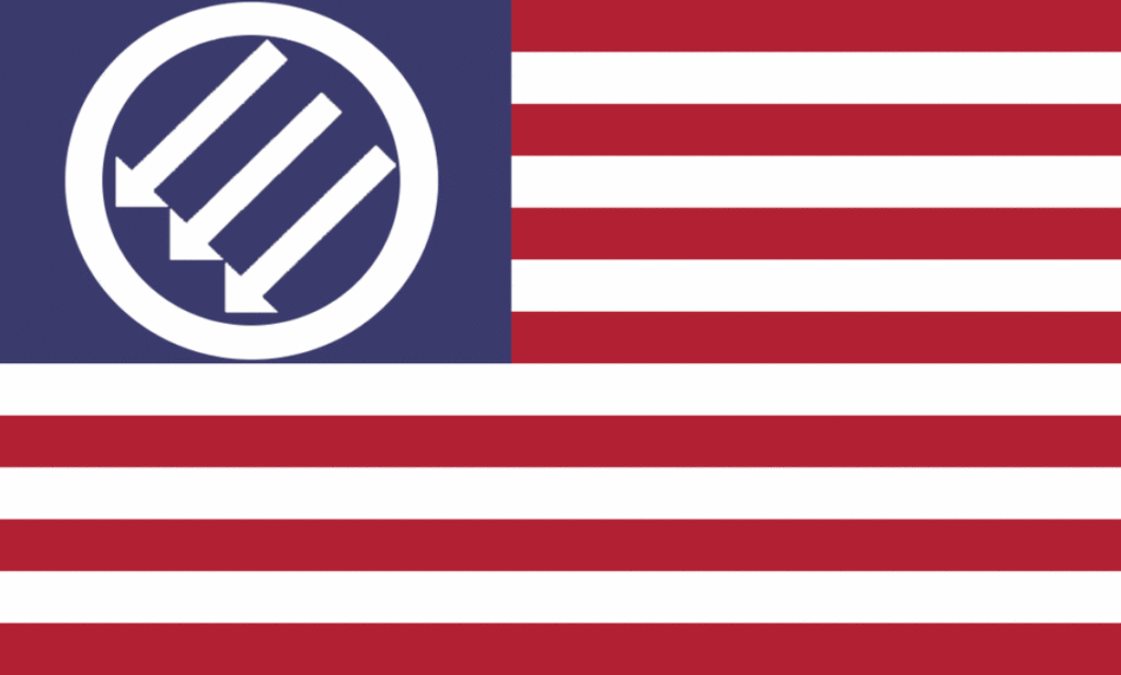 American Iron Front : The American DemSoc Anti Fascist Group. Founded in Germany in the 1930's.